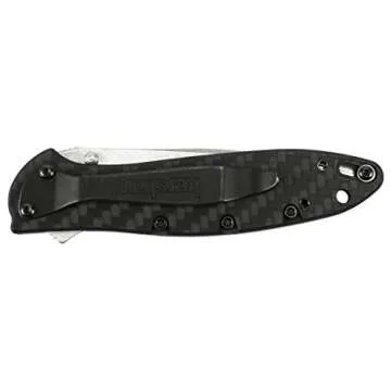 Kershaw Leek Carbon Fiber Pocket Knife for EDC