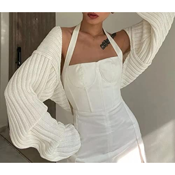 Stylish Crop Cardigan for Women | Sdencin Knit Outerwear