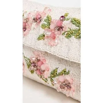 STAUD Women's Timmy Shoulder Bag, Magnolia, Floral, One Size