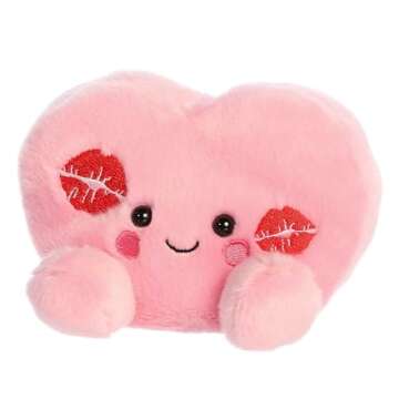 Aurora Palm Pals Kinsley Kisses Heart Plush 5 Inches