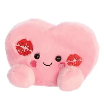 Aurora Palm Pals Kinsley Kisses Heart Plush 5 Inches