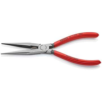KNIPEX Tools - Long Nose Pliers With Cutter (2611200), 8