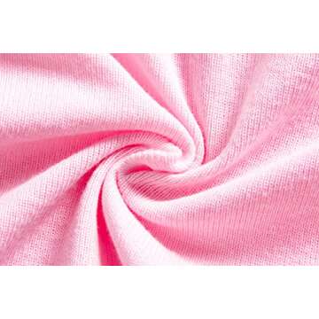 Cute Bunny Easter Pajamas for Girls - 100% Cotton Sleepwear