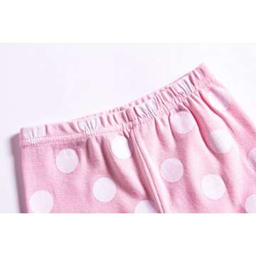 Cute Bunny Easter Pajamas for Girls - 100% Cotton Sleepwear