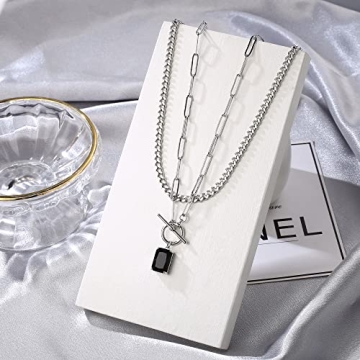 Stylish Silver Layered Necklaces for Women - Quality Jewelry