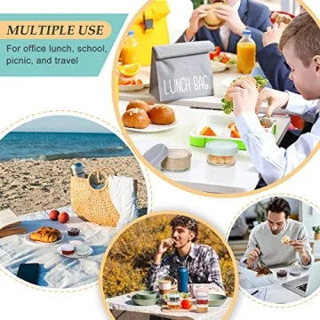 VITEVER 6 Pack Glass Containers with Colorful Leakproof Lids