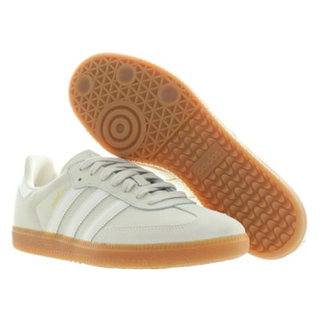 adidas Samba OG Women's Stylish Sneakers in Aluminum/Chalk White