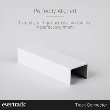 EverTrack Curtain Track Ceiling Mounted - Made in USA - 12 Feet