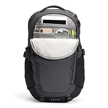 THE NORTH FACE Recon Everyday Laptop Backpack, Asphalt Grey Light Heather/TNF Black, One Size