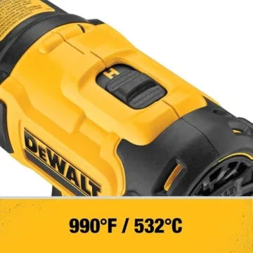 DEWALT 20V MAX Cordless Heat Gun 990°F 42 Min Runtime