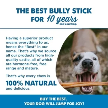 Best Bully Sticks - 6 Inch All-Natural Beef Dog Treats