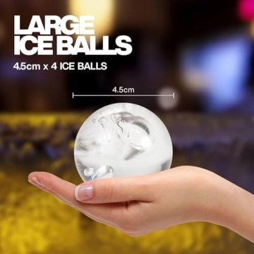 FROZ Ice Ball Maker for Elegant Ice Spheres