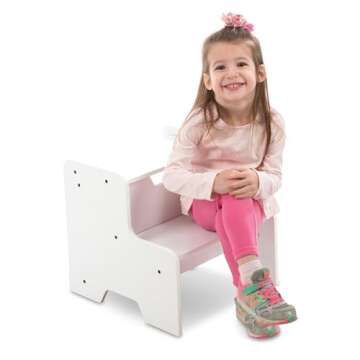 Melissa & Doug Step Stool - White