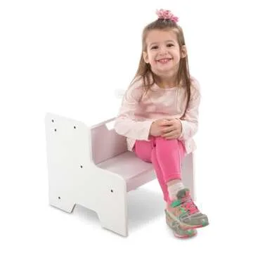 Gray Kids Step Stool - Melissa & Doug Quality