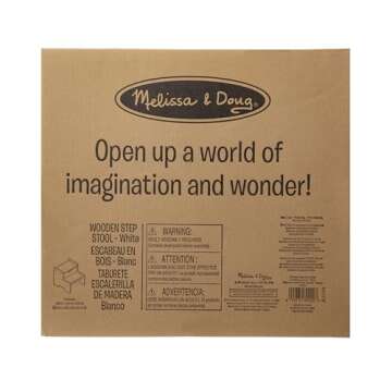 Melissa & Doug Step Stool - White