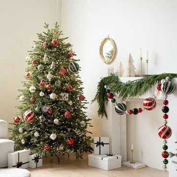 YIGETREE Norfolk Pine Garland for Holiday Decor