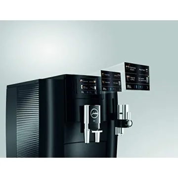 Jura E8 Piano Black Automatic Coffee Machine with Customization