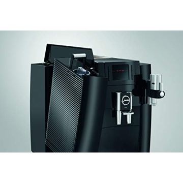 Jura E8 Piano Black Automatic Coffee Machine with Customization