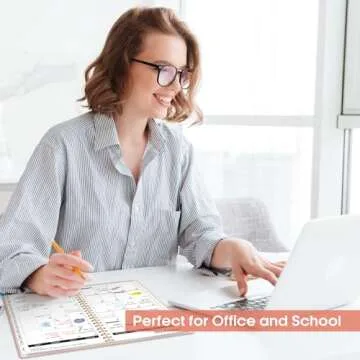 2025 Planner - Weekly and Monthly Planner Spiral Bound, January 2025 - December 2025, Hardcover 2025 Calendar Planner Book with Tabs, Inner Pocket, Perfect for Office Home School Supplies - A5 (6.3" x 8.5"), Pink