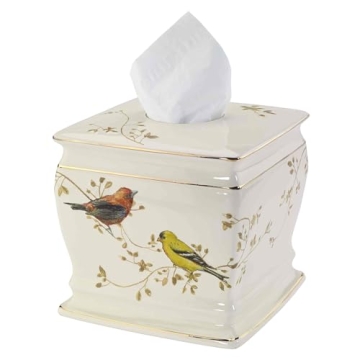 Nature-Inspired Tissue Box Cover - Avanti Linens