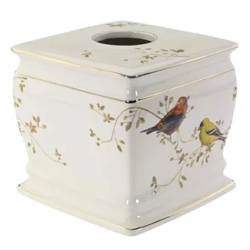 Nature-Inspired Tissue Box Cover - Avanti Linens