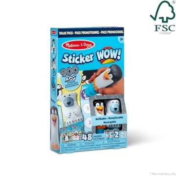 Melissa & Doug Sticker WOW! Fun Winter Activity Pack