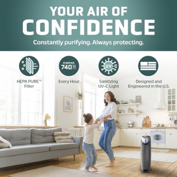 GermGuardian Air Purifier with True HEPA Filter