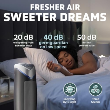 GermGuardian Air Purifier with True HEPA Filter
