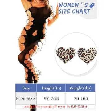 Barode Women’s Sexy Fishnet Bodysuit for Every Occasion