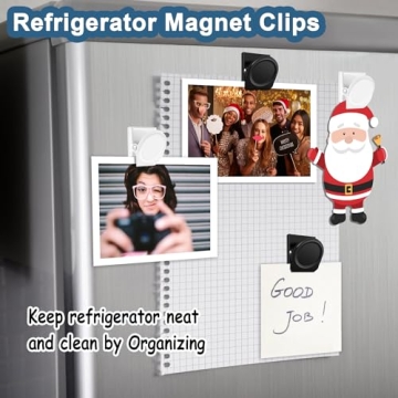 BamLue Magnetic Clips for Home and Office Organization