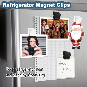 BamLue Magnetic Clips for Home and Office Organization