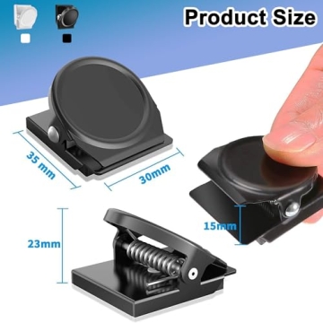BamLue Magnetic Clips for Home and Office Organization