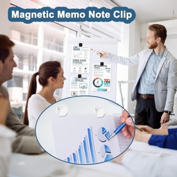 BamLue Magnetic Clips for Home and Office Organization