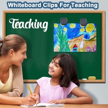 BamLue Magnetic Clips for Home and Office Organization