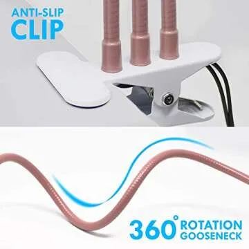 Aduro Selfie Ring Light with Flexible Phone Holder