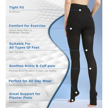 MGANG Medical Compression Pantyhose for Edema and Varicose Veins
