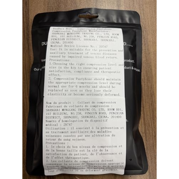 MGANG Medical Compression Pantyhose for Edema and Varicose Veins