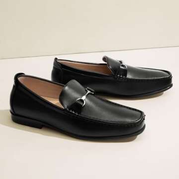 Bruno Marc Men's Dress Loafers Stylish and Comfortable