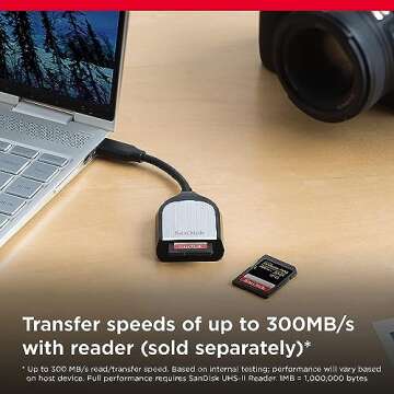 SanDisk 512GB Extreme PRO SDXC UHS-II Memory Card - C10, U3, V90, 8K, 4K, Full HD Video, SD Card - SDSDXDK-512G-GN4IN