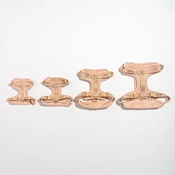 Wild One Dog Harness, The Original No-Pull, Pet Harness with 3 Leash Clips, Adjustable Soft Padded Dog Vest, Comfortable, Stretchy, Size S, Tan