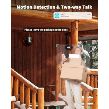 LIWAN 4G LTE Outdoor Security Camera - No WiFi Needed