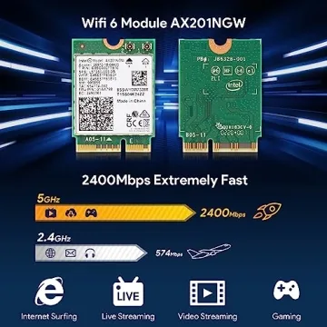 Upgrade Laptop Connectivity with Intel AX201 Wi-Fi 6 Card