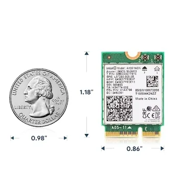 Upgrade Laptop Connectivity with Intel AX201 Wi-Fi 6 Card