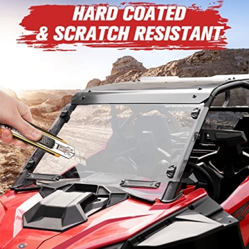 Durable A & UTV PRO Windshield for Polaris RZR 2020-2024