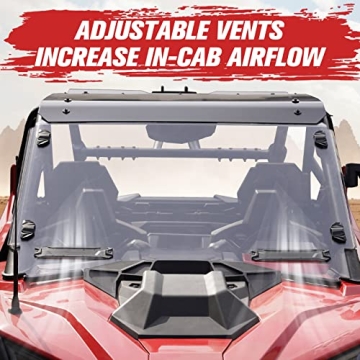 Durable A & UTV PRO Windshield for Polaris RZR 2020-2024