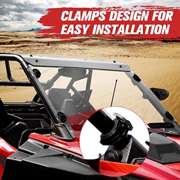 Durable A & UTV PRO Windshield for Polaris RZR 2020-2024