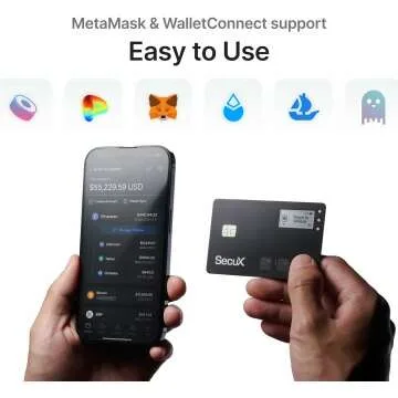 SecuX Shield Bio Wallet - Biometric Crypto Storage Solution