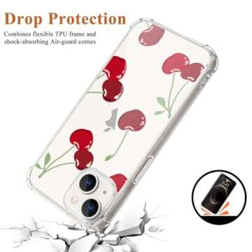 Stylish JOYLAND Cherry Case for iPhone 12/12 Pro