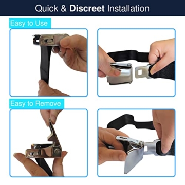 Mirone Airplane Seat Belt Extender Adjustable for All Airlines