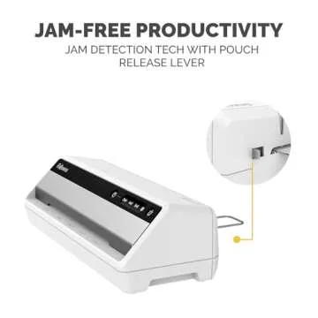 Fellowes 5735801 Saturn 95 Laminator, Silver/Black